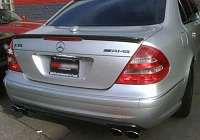 Спойлер крышки багажника Mercedes-Benz W211 Mercedes-Benz E-класс 2003-2008, седан, АМГ стиль.