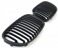 Решетки радиатора для BMW F01, F02, F03, F04 2008-12. Черные