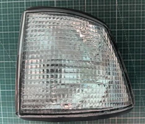 Фонарь поворота левый для BMW E32, белый, DEPO