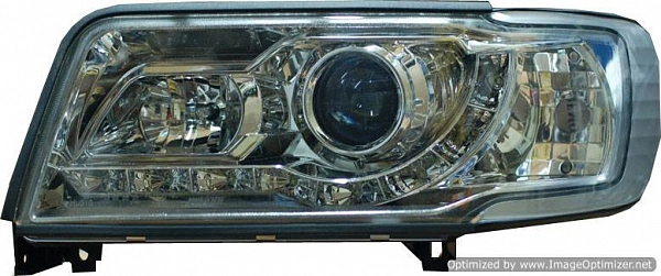 Комплект фар для Audi 100 45. Хром Комплект фар для Audi 100 45. Хром