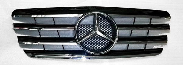 Решётка радиатора для Mercedes-Benz W210 00-02, CL стиль.