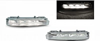 Ходовые огни DRL для Mercedes-Benz W204 в АМГ бампер.