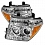 Комплект фар Nissan Pathfinder, Nissan Frontier 2005-2010. Хром Комплект фар Nissan Pathfinder, Nissan Frontier 2005-2010. Хром