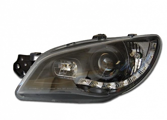 Комплект фар для Subaru Impreza WRX 2005-07. Черные