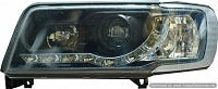 Комплект фар для Audi 100 45. Черные