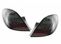 Фонари для Opel Corsa D 5Д. Светодиодные, тонированные
