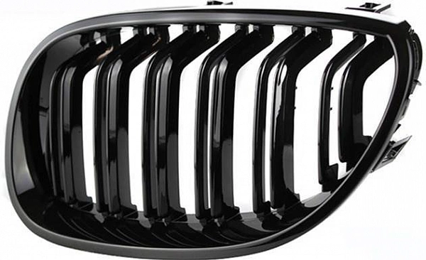 Решетки радиатора для BMW Е60. Черные, M5 стиль