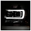 Комплект фар для Chevrolet Tahoe 2007-14. Черные