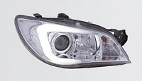 Комплект фар для Subaru Impreza WRX 2005-07 под ксенон. Хром