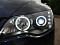 Комплект фар для Honda Civic 4D 2006-2011, седан, ангельские глазки. Черные