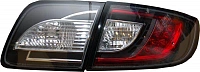 Фонари для Mazda 3 Sedan до 2008. Светодиодные, черные