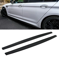 Комплект лезвий на пороги для BMW F36, F32. М-Перфоманс