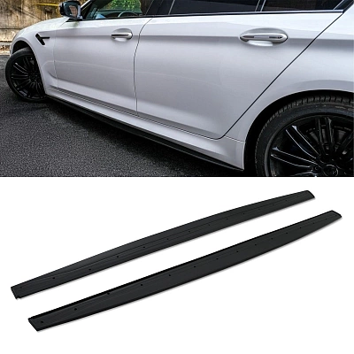 Комплект лезвий на пороги для BMW F36, F32. М-Перфоманс